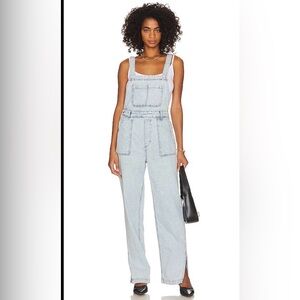 WeWoreWhat Light Blue Denim Overalls